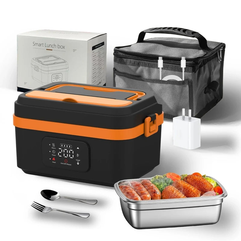 Portable Rechargeable Heated Lunch Box