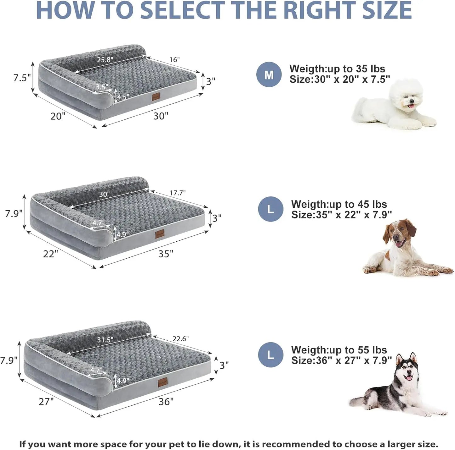 Waterproof & Non-Slip Supportive Orthopedic Pet Bed