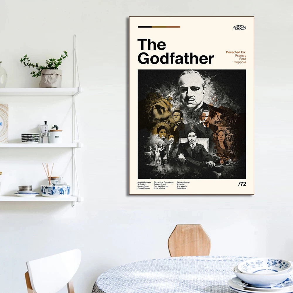 Vintage Iconic Canvas Print | Movie & TV Wall Art