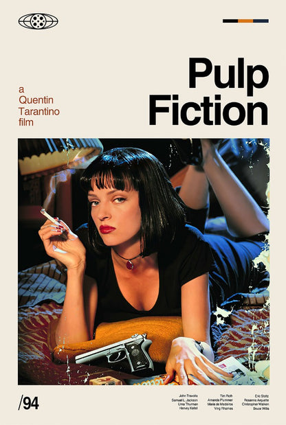 Vintage Iconic Canvas Print | Movie & TV Wall Art