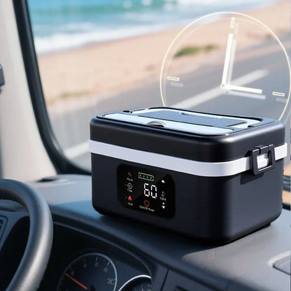 Portable Rechargeable Heated Lunch Box