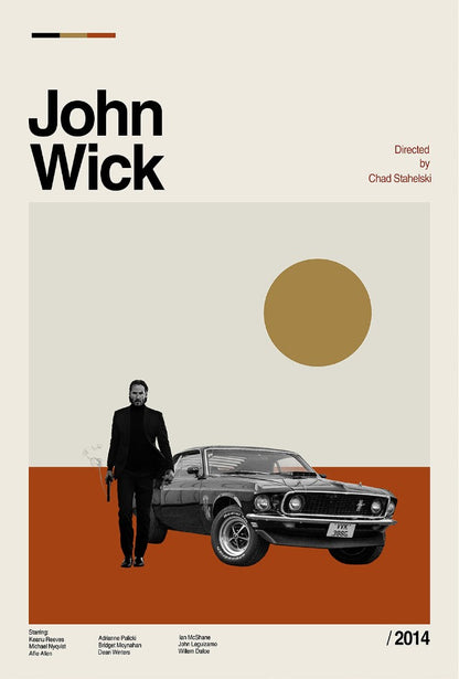 Vintage Iconic Canvas Print | Movie & TV Wall Art