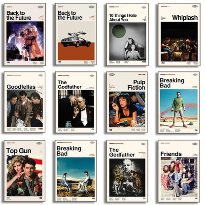 Vintage Iconic Canvas Print | Movie & TV Wall Art