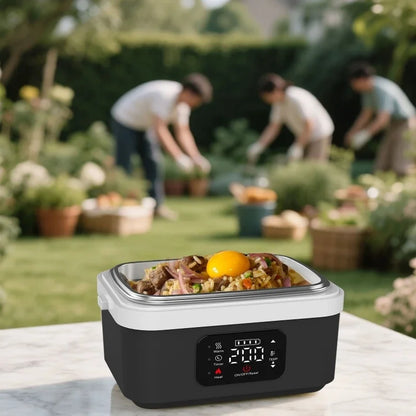 Portable Rechargeable Heated Lunch Box
