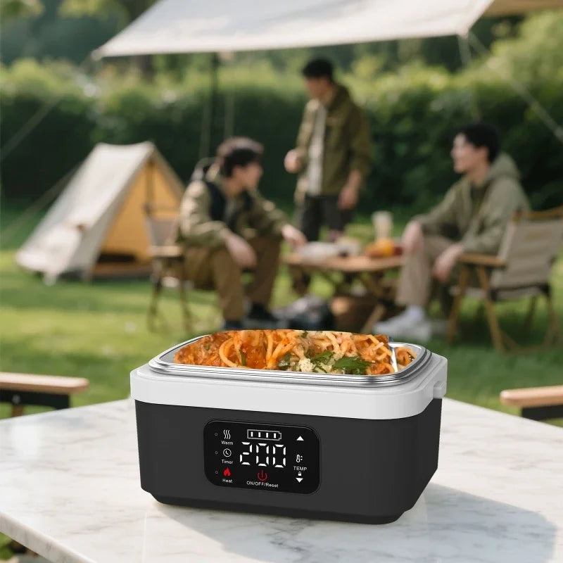 Portable Rechargeable Heated Lunch Box