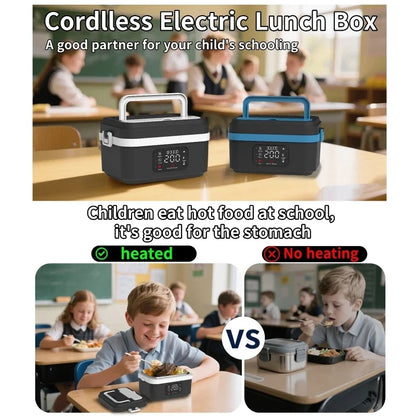 Portable Rechargeable Heated Lunch Box