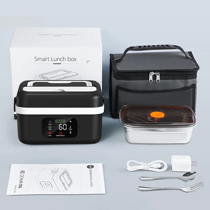Portable Rechargeable Heated Lunch Box