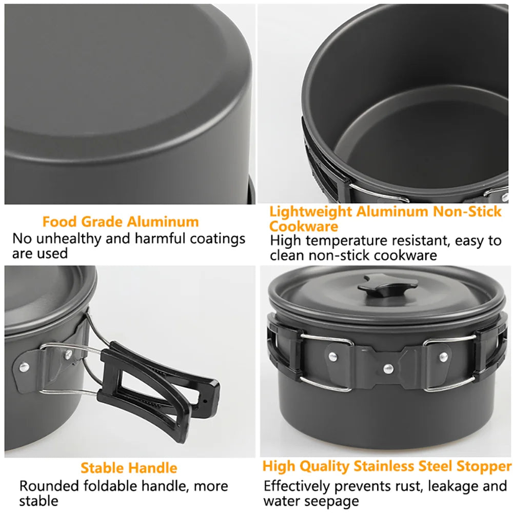 Portable Camping Cooking set