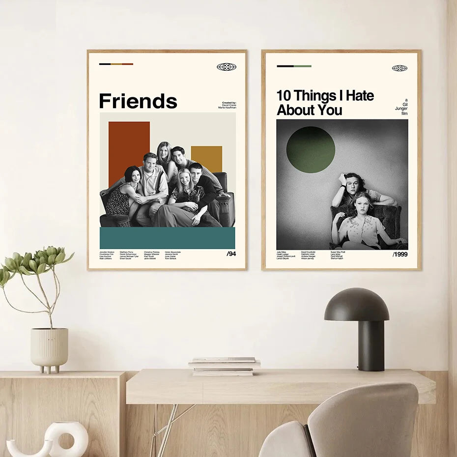 Vintage Iconic Canvas Print | Movie & TV Wall Art