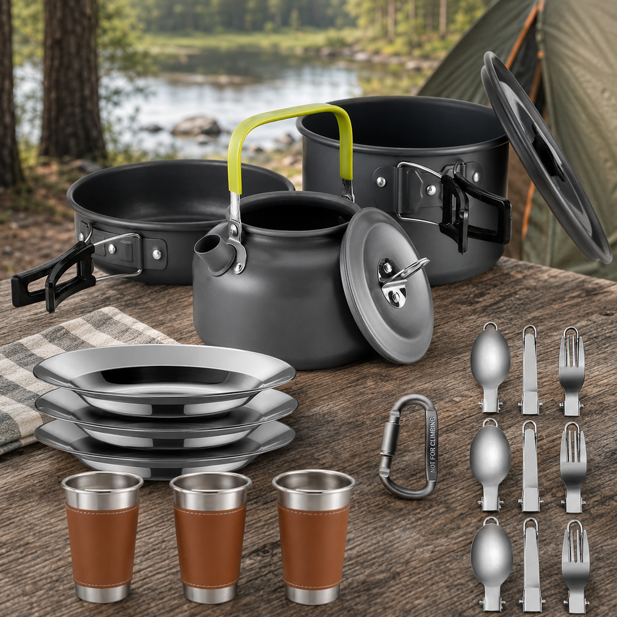 Portable Camping Cooking set