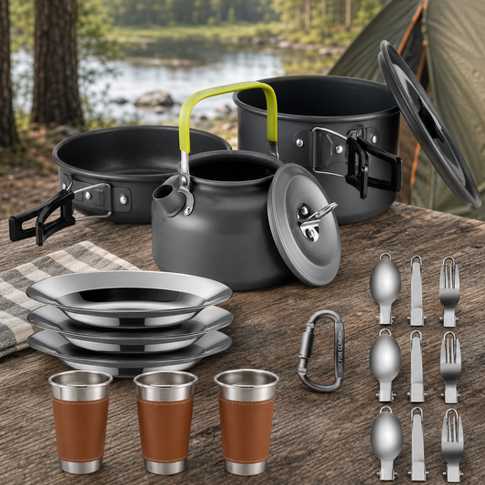 Portable Camping Cooking set