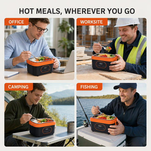 1.5L Large Capacity Rechargeable Portable Lunch Warmer